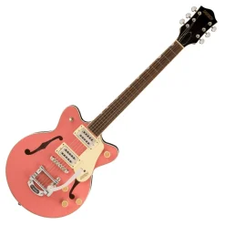 Gretsch G2655T Streamliner™ Center Block Jr. Double-Cut with Bigsby®, Laurel Fingerboard, Coral