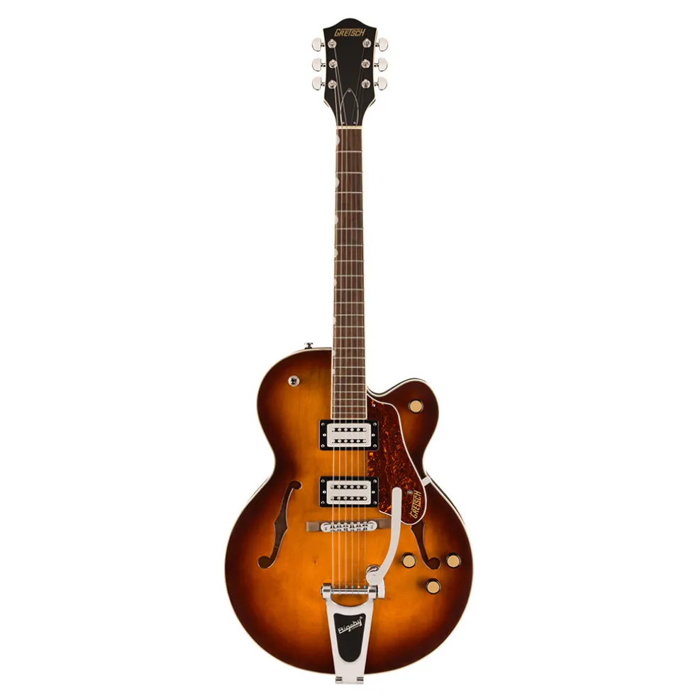 Gretsch G2420T Streamliner Hollow Body with Bigsby and Laurel Fingerboard - Robusto Burst