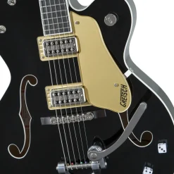 Gretsch G6120T-BSNSH Brian Setzer Signature Nashville® Hollow Body with Bigsby®, Ebony Fingerboard, Black Lacquer