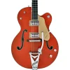 Gretsch G6120TFM-BSNV Brian Setzer Signature Nashville® Hollow Body with Bigsby® and Flame Maple, Ebony Fingerboard, Orange Stain