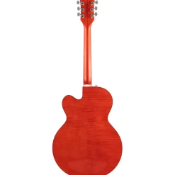 Gretsch G6120TFM-BSNV Brian Setzer Signature Nashville® Hollow Body with Bigsby® and Flame Maple, Ebony Fingerboard, Orange Stain