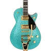Gretsch G6229TG Limited Edition Players Edition Sparkle Jet™ BT with Bigsby® and Gold Hardware, Ebony Fingerboard, Ocean Turquoise Sparkle