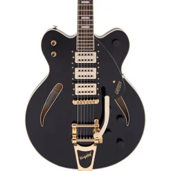 Gretsch G2627TG Streamliner™ Center Block with Bigsby® and Gold Hardware, Laurel Fingerboard, Black