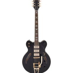 Gretsch G2627TG Streamliner™ Center Block with Bigsby® and Gold Hardware, Laurel Fingerboard, Black