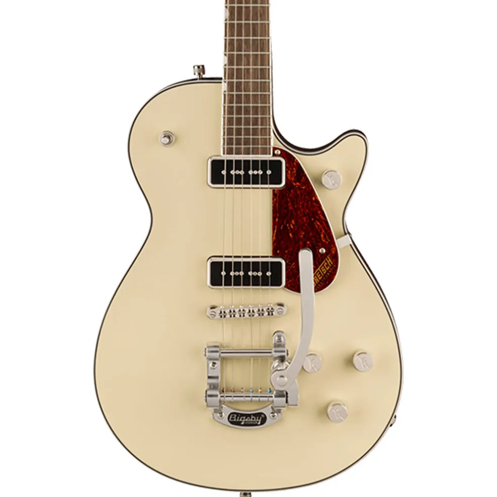 Gretsch G5210T-P90 Electromatic® Jet™ Two 90 Single-Cut with Bigsby®- Laurel Fingerboard - Vintage White