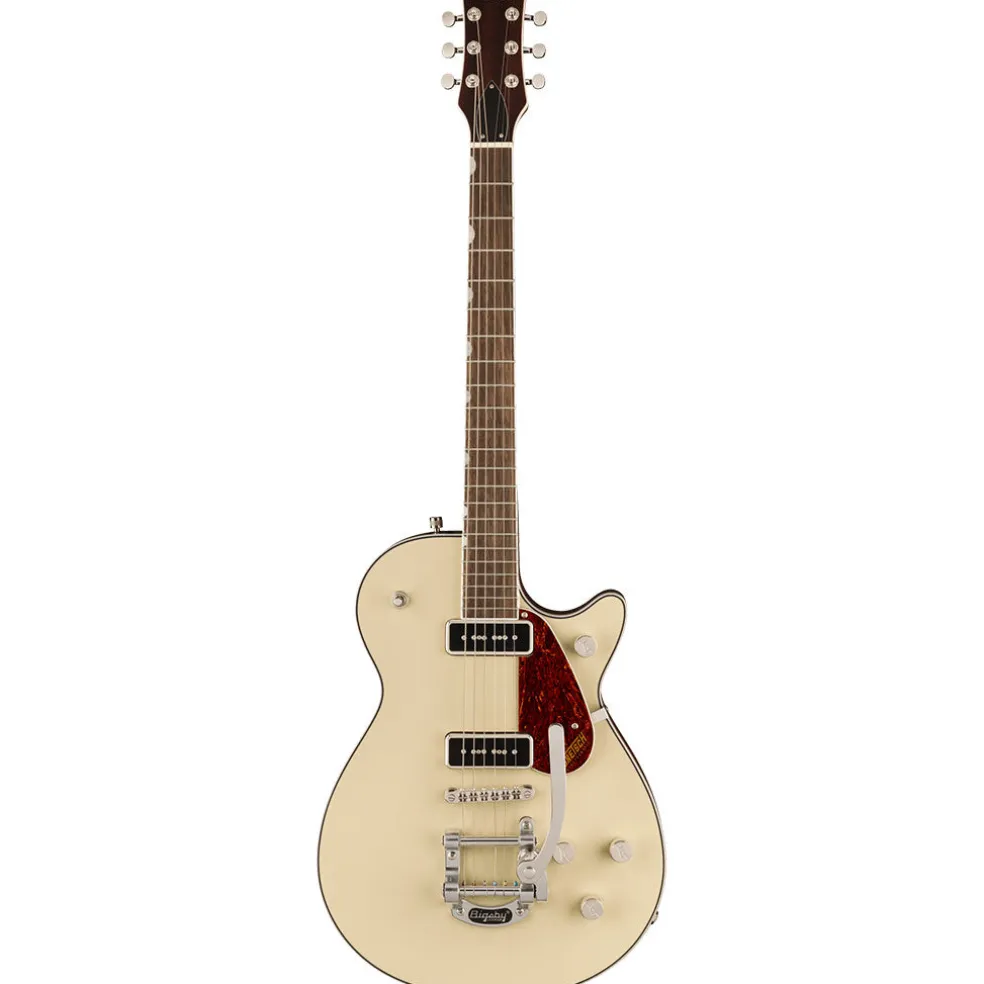 Gretsch G5210T-P90 Electromatic® Jet™ Two 90 Single-Cut with Bigsby®- Laurel Fingerboard - Vintage White