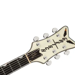 Gretsch G6636T-RF Richard Fortus Signature Falcon™ Center Block with String-Thru Bigsby®, Ebony Fingerboard, Vintage White