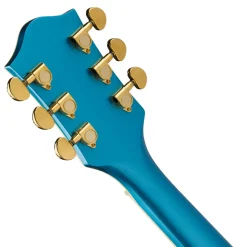 Gretsch Limited Edition G2655TG Streamliner Centre-Block Jr Doublecut with Bigsby Electric Guitar Laurel Fingerboard Riviera Blue