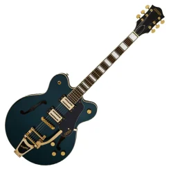 Gretsch Limited Edition G2622TG Streamliner Centre-Block Doublecut with Bigsby Electric Guitar Laurel Fingerboard BroadTron BT-3S Pickups Midnight Sapphire