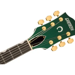 Gretsch Nashville Hollow Body Ebony Fingerboard with String Thru Bigsby and Gold Hardware - Cadillac Green