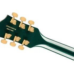 Gretsch Nashville Hollow Body Ebony Fingerboard with String Thru Bigsby and Gold Hardware - Cadillac Green