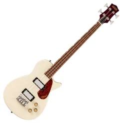 Gretsch Streamliner Jet Club Bass Single Cut and Laurel Fingerboard - Vintage White