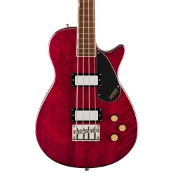 Gretsch Streamliner Jet Club Bass Single Cut and Laurel Fingerboard - Walnut Stain