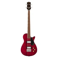 Gretsch Streamliner Jet Club Bass Single Cut and Laurel Fingerboard - Walnut Stain