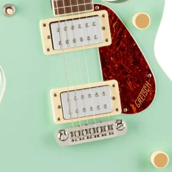 Gretsch Streamliner Jet Club Single-Cut with Wraparound and Laurel Fingerboard - Mint Metallic