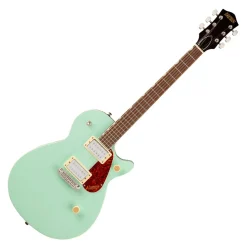 Gretsch Streamliner Jet Club Single-Cut with Wraparound and Laurel Fingerboard - Mint Metallic