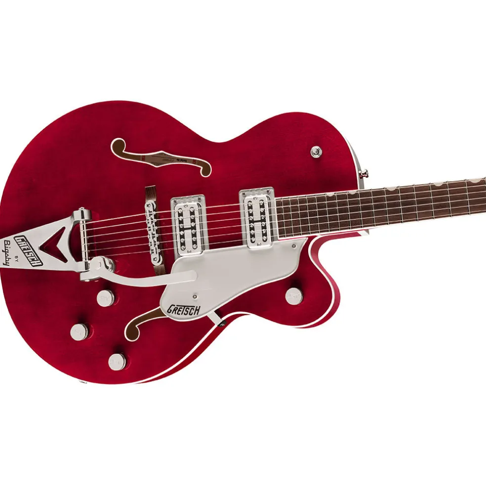 Gretsch Tennessean Hollow Body Rosewood Fingerboard with String Thru Bigsby and Nickel Hardware - Deep Cherry
