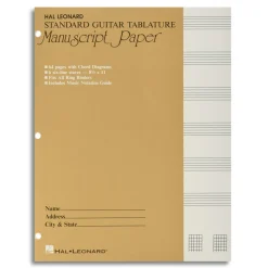 Guitar Tab Manuscript