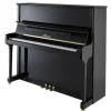 Haessler - H132 Upright Piano - Ebony Polish
