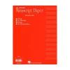 Hal Leonard Manuscript Paper Deluxe Pad