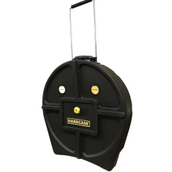 Hardcase 22" Black Cymbal Case With Wheels