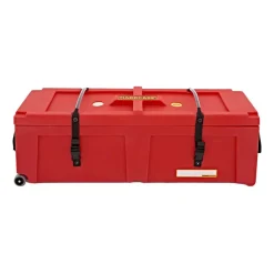 Hardcase Red 28" Hardware Case with Wheels