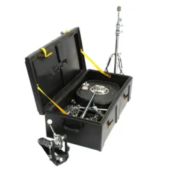 Hardcase Standard Black 36" Wide Hardware Case With Wheels