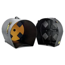 Hardcase Standard Black 14" & 15" Tom Combo Case