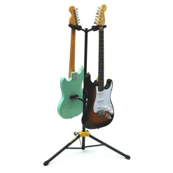 Hercules GS422BPLUS Auto Grab Double Guitar Stand w/Rest