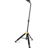Hercules 05/GS414BPLUS Auto Grab Single Guitar Stand with Leg Rest