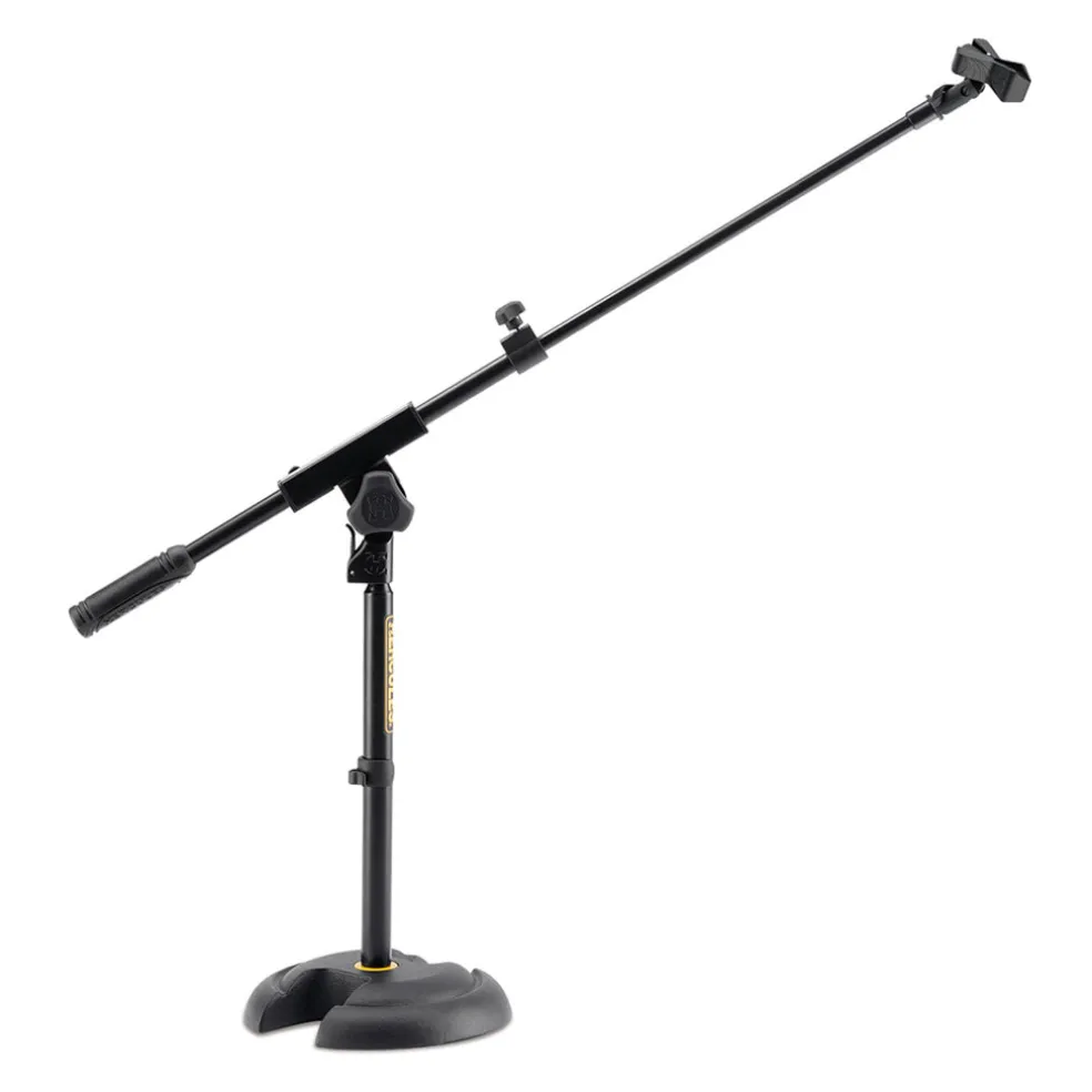 Hercules Short Boom H-Base Mic Stand