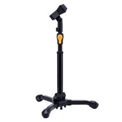 Hercules Short Straight H-Base Microphone Stand with EZ Grip (MC12)