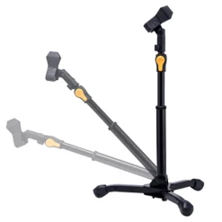 Hercules Short Straight H-Base Microphone Stand with EZ Grip (MC12)