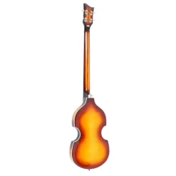 Hofner Ignition Series Left Handed Violin Electric Bass with H64/VB Case - Sunburst