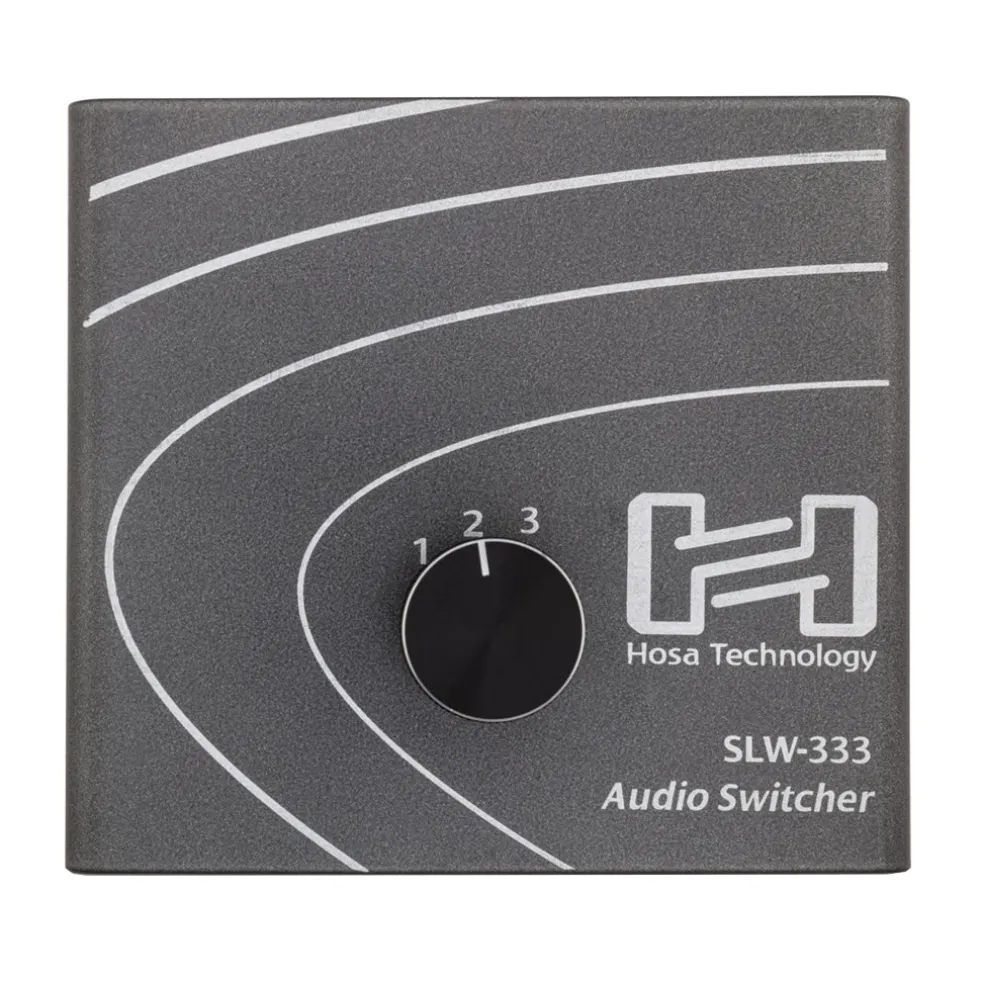 Hosa Technology Audio Switcher 3 In/Out