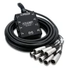 Hosa Technology Little Bro' 8X0 Sub Snake 50Ft