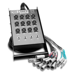 Hosa Technology Stage Box Non-Lock 12X4 100Ft