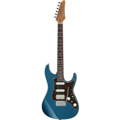 Ibanez - AZ2204N Prestige Electric Guitar with Case - Prussian Blue Metallic
