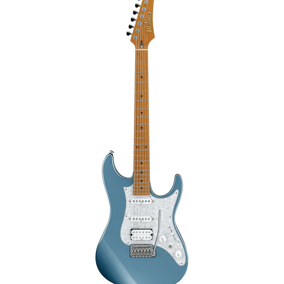 Ibanez - AZ2204 Prestige Electric Guitar W/ Case - Ice Blue Metallic