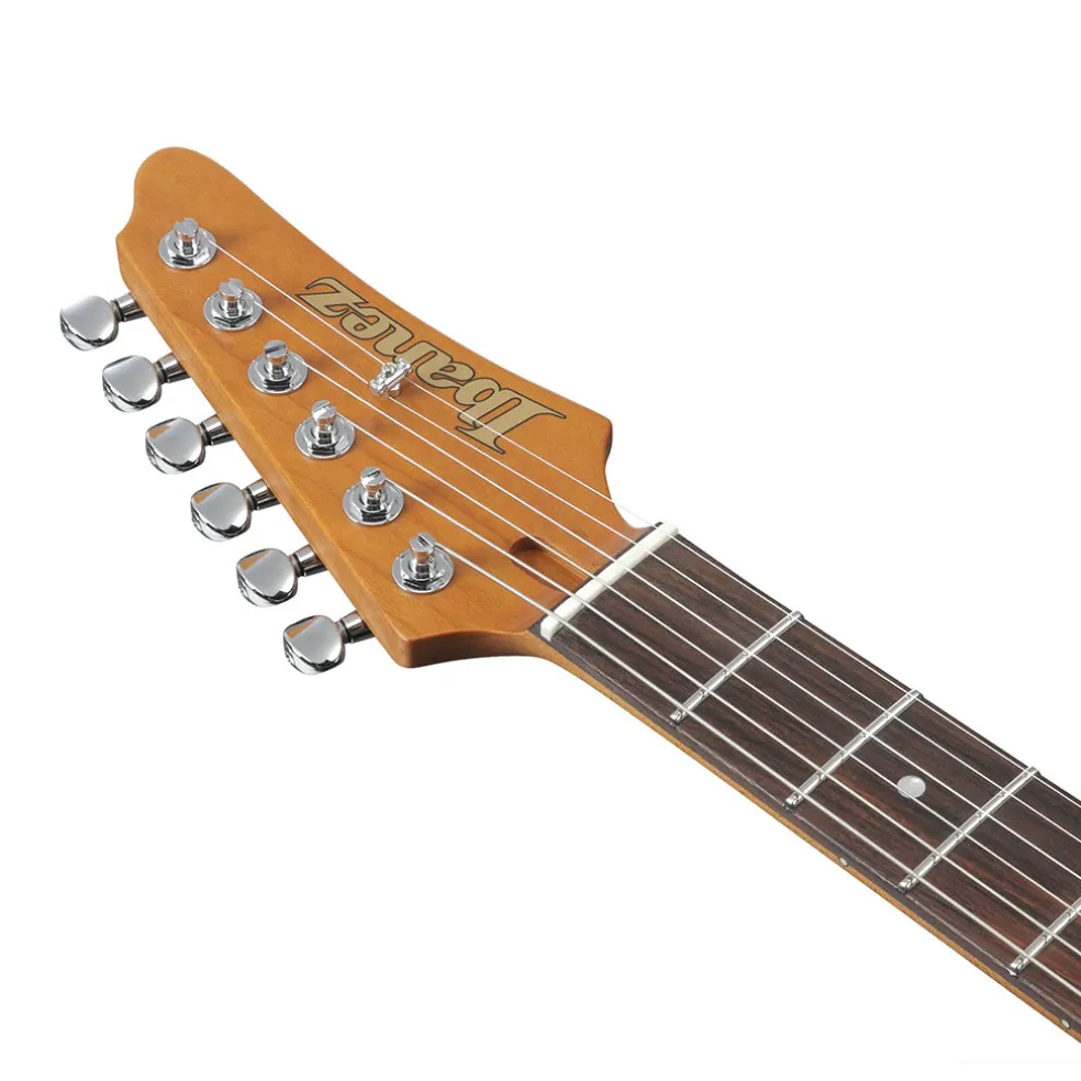 Ibanez - AZ2204NW Prestige Electric Guitar with Case - Dark Tide Blue