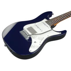 Ibanez - AZ2204NW Prestige Electric Guitar with Case - Dark Tide Blue