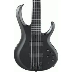 Ibanez - BTB625EX 5 String Electric Bass - Black Flat