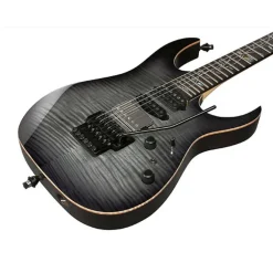Ibanez - RG8870 j.custom Electric Guitar with Case - Black Rutile