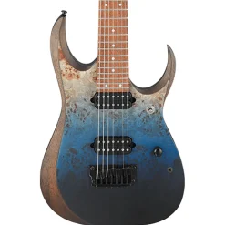 Ibanez - RGD7521PB Electric Guitar - Deep Seafloor Fade Flat