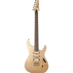 Ibanez - SEW761FM Electric Guitar - Natural Flat