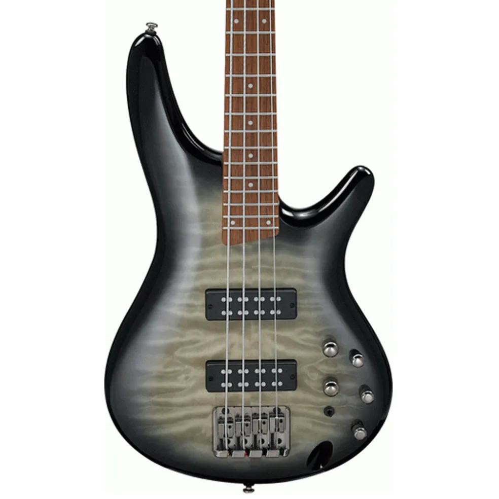 Ibanez - SR400EQM SKG Electric Bass - Surreal Black Burst Gloss
