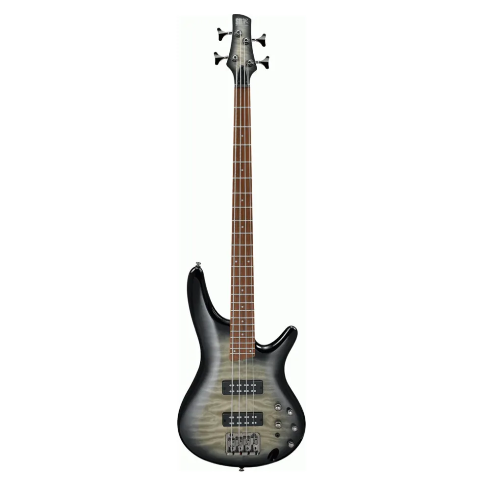 Ibanez - SR400EQM SKG Electric Bass - Surreal Black Burst Gloss