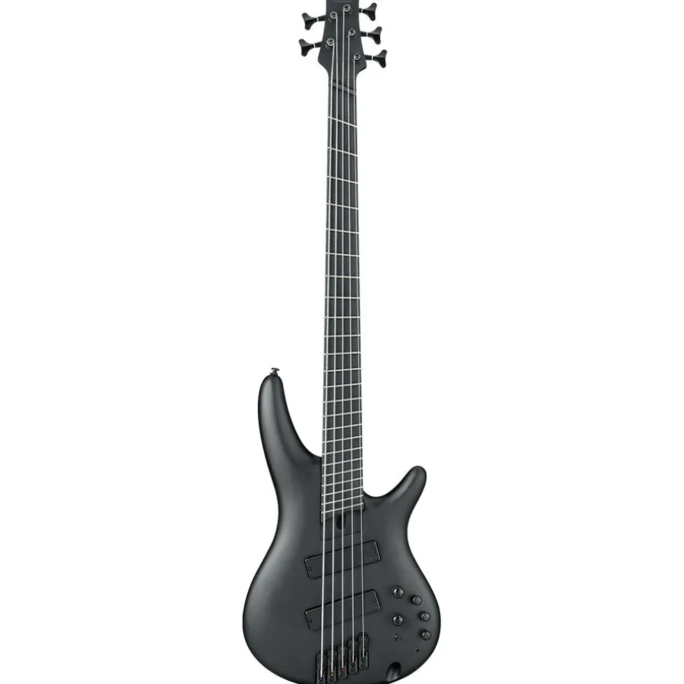 Ibanez - SRMS625EX 5 String Electric Bass - Black Flat