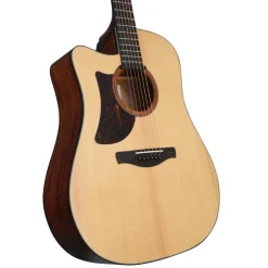 Ibanez AAD170LCE Advanced Left-Handed Acoustic/Electric Guitar - Natural Low Gloss