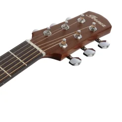 Ibanez AAM50LCE Left Handed Acoustic Guitar - Open Pore Light Brown Sunburst Top